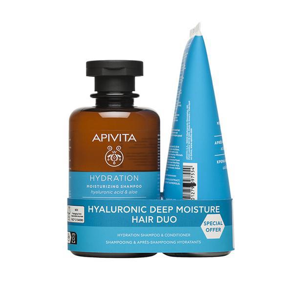 Apivita set Hidratacija sampon 250 ml i regenerator 150 ml